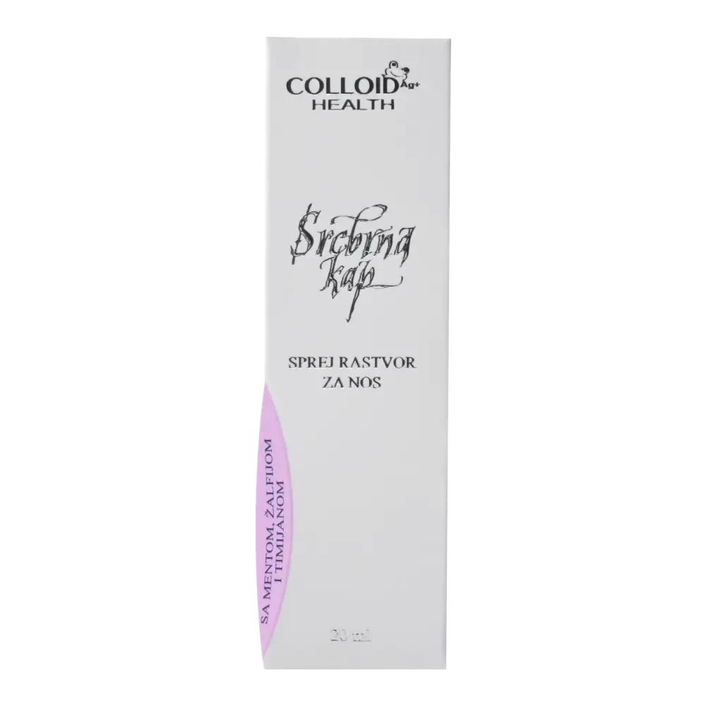 Srebrna Kap Menta Žalfija Timijan